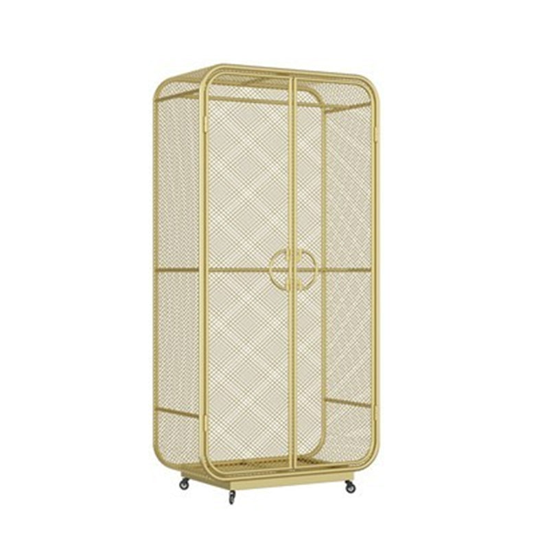 Modern Style Wardrobe Closet Metal Wardrobe Cabinet for Bedroom
