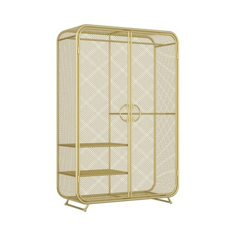 Modern Style Wardrobe Closet Metal Wardrobe Cabinet for Bedroom