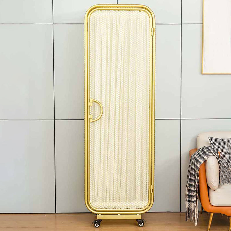 Modern Style Wardrobe Cabinet Metal Clothes Rail Wardrobe Armoire for Bedroom