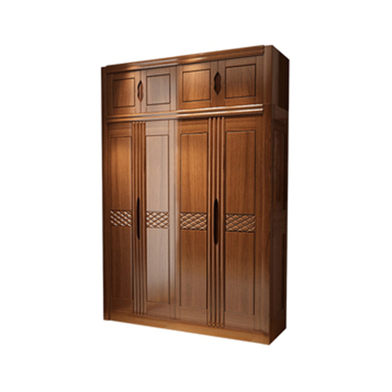 French Country Style Ward Armoire Wooden Wardrobe for Bedroom
