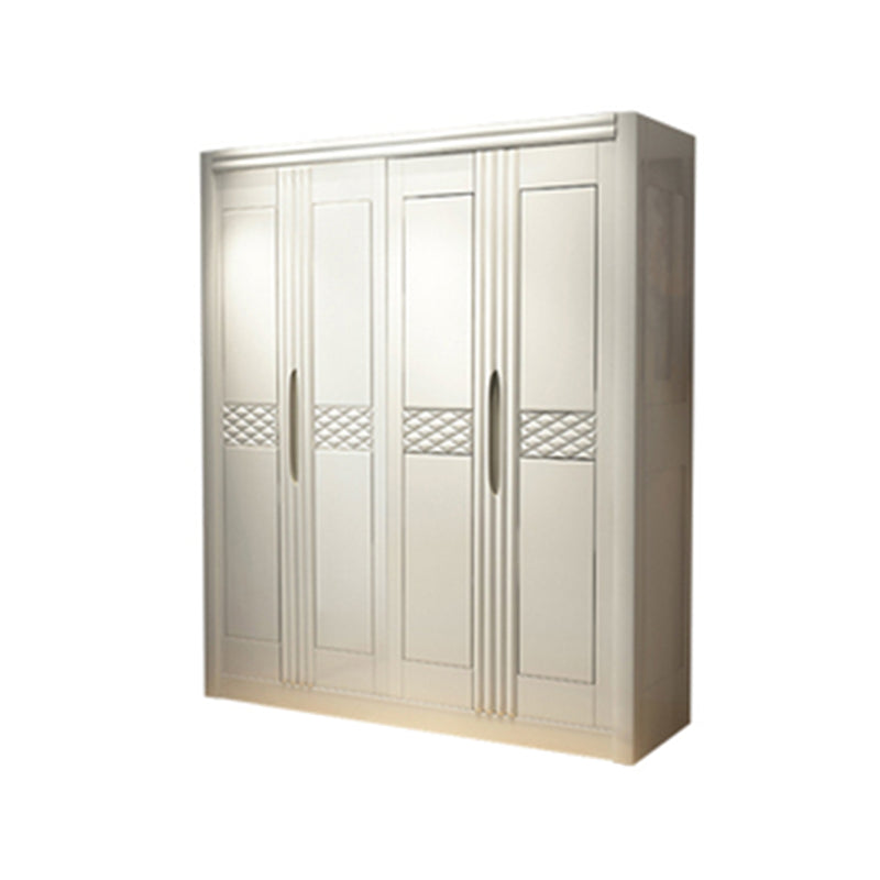 French Country Style Ward Armoire Wooden Wardrobe for Bedroom
