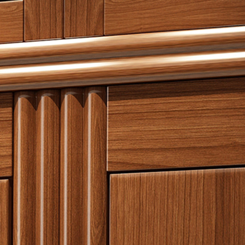 French Country Style Ward Armoire Wooden Wardrobe for Bedroom