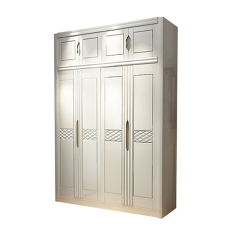 French Country Style Ward Armoire Wooden Wardrobe for Bedroom