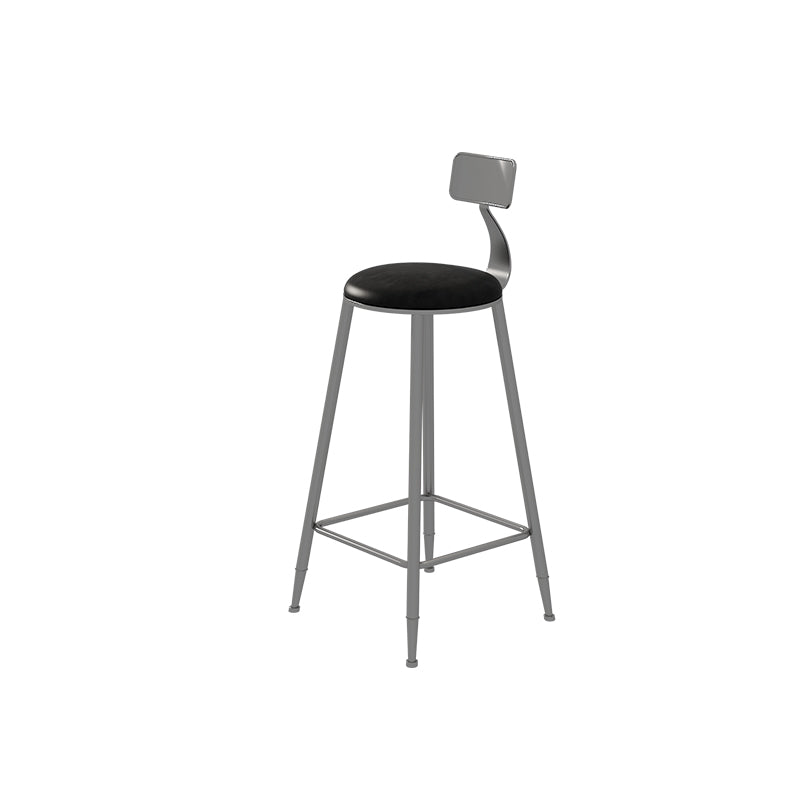Rectangle Bar Pub Table Set 1/5 Pcs Modern Iron Frame Bar Table and Upholstered Stools
