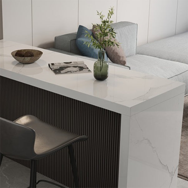 1/2 Pieces Table and Stool Set Rectangular Counter Height Set