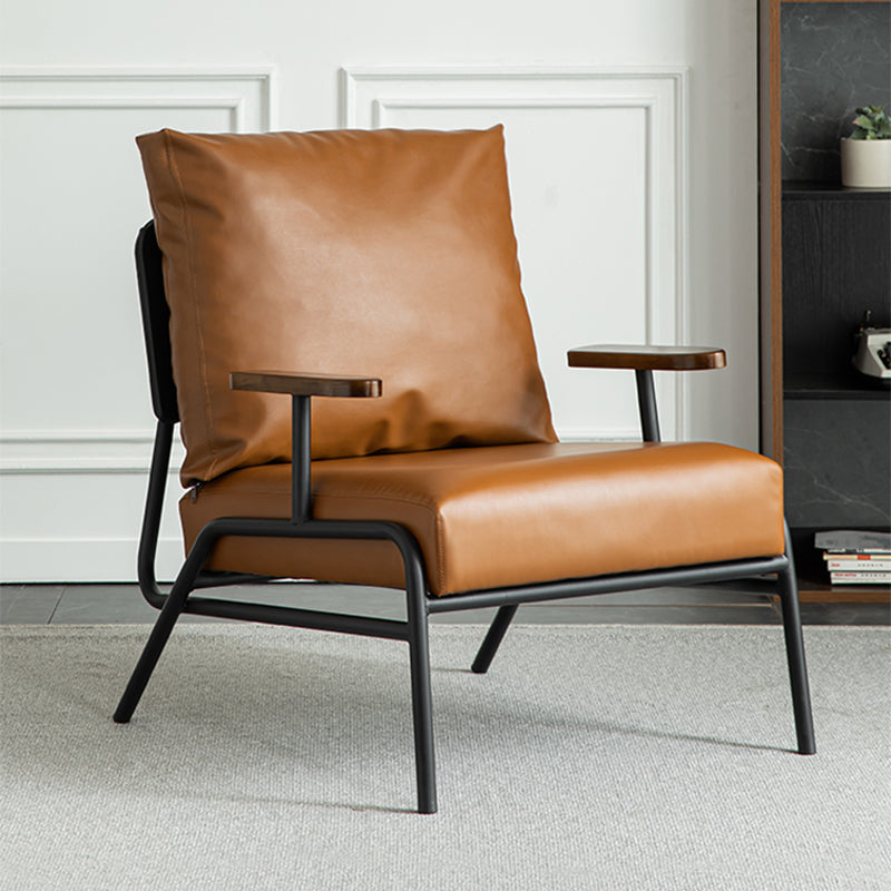 Industrial Solid Color Accent Armchair 30.3" Wide Arm Chair for Living Room