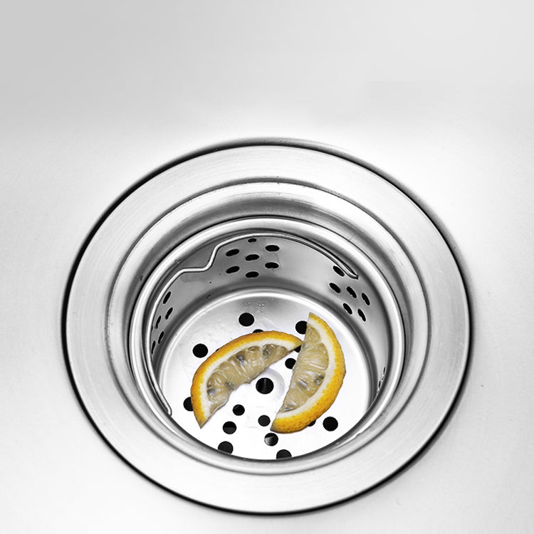 Double Bowl Kitchen Sink Stainless Steel Workstation Sink with Drain Assembly