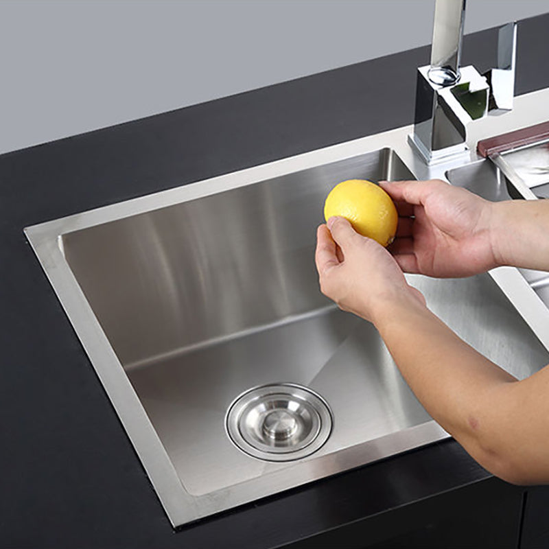 Stainless Steel Workstation Sink Dual Mount Modern Kitchen Bar Sink