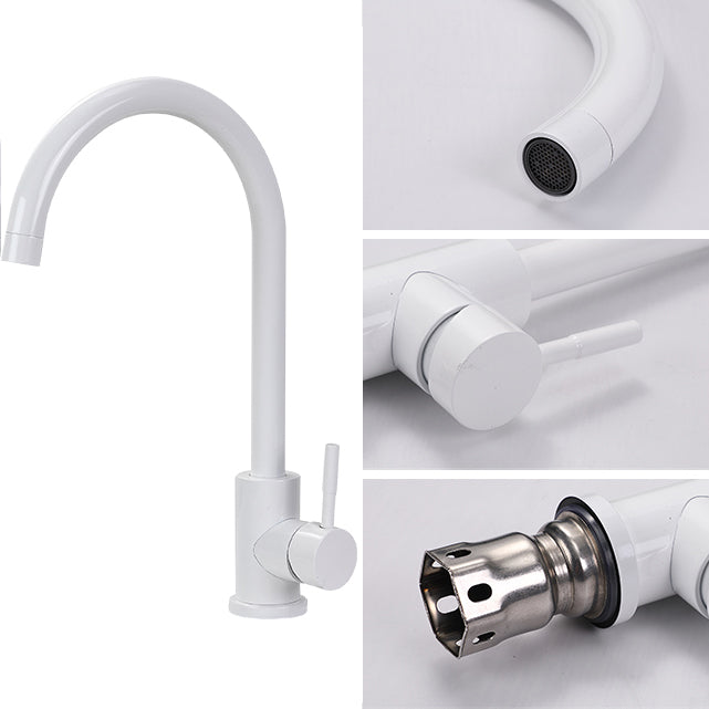 Quartz Kitchen Sink Rectangular Shape Single Bowl Kitchen Sink with Drain Strainer Kit