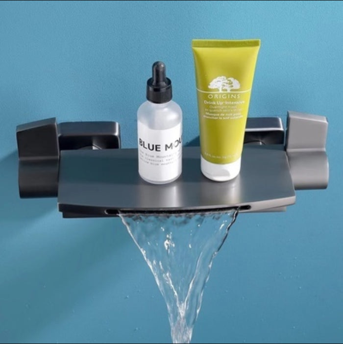 Lever Handle Wall Mounted Contemporary Low Arc Metal Wall Mount