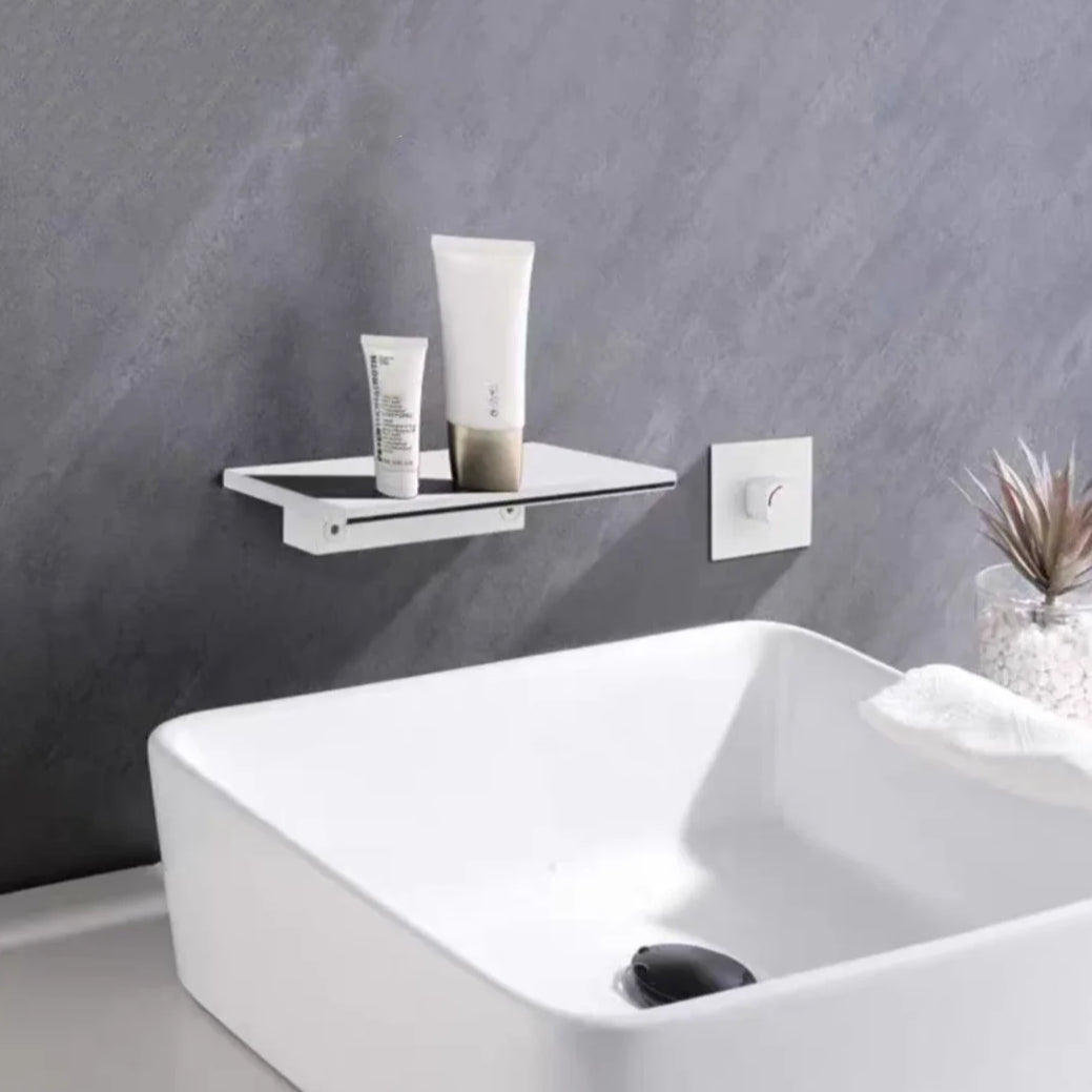 Waterfall Spout Tub Faucet Trim Metal Knob Handle Bathtub Faucet