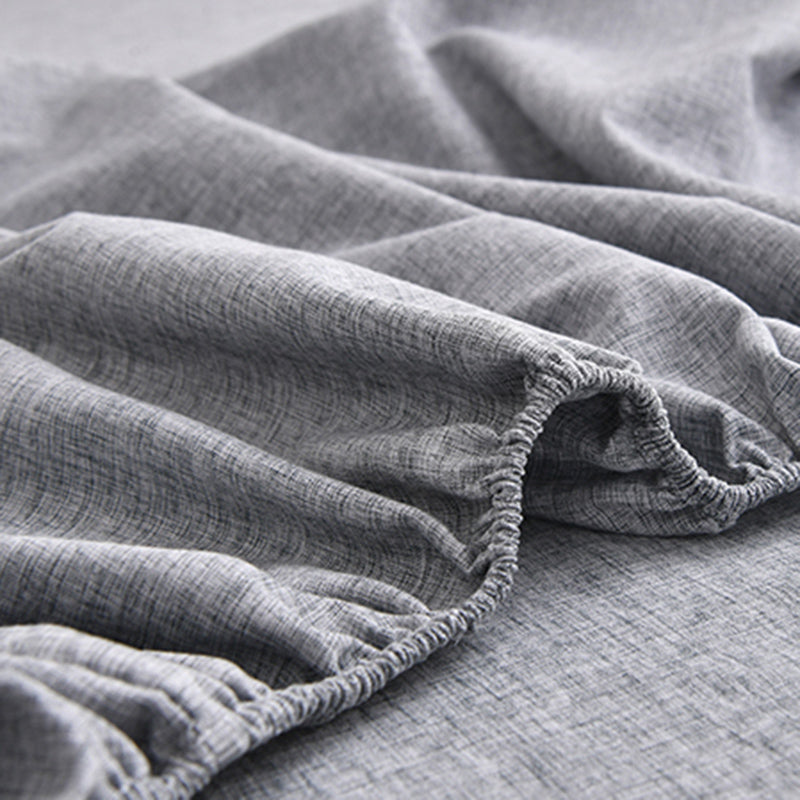 Modern Standard Bed Sheet Set Cotton Soild Sheet Set for Bedroom