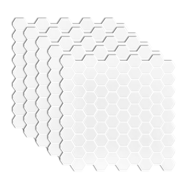 Square Subway Tile Water Resistant Peel & Stick Tile for Kitchen Backsplash