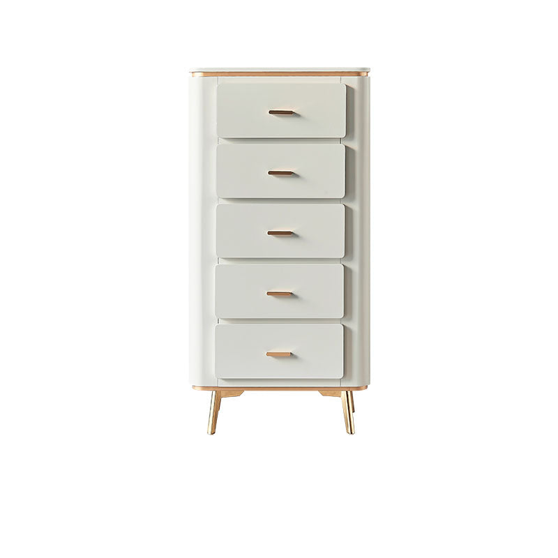 Manufactured Wood Dresser Classic Glam Storage Chest Dresser