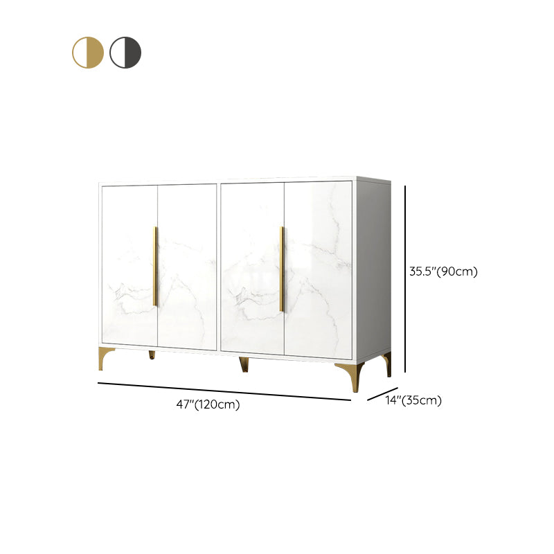 Ultra Modern Wood Combo Dresser Horizontal Storage Chest Dresser for Bedroom