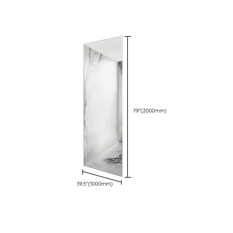 Fixed Frameless Shower Screen Half Partition Bathroom Shower Screen