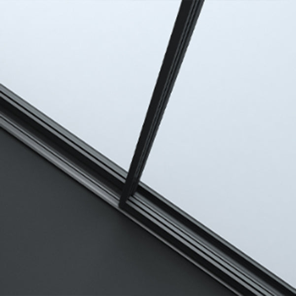 Full Frame Double Sliding Shower Door Tempered Glass Shower Door