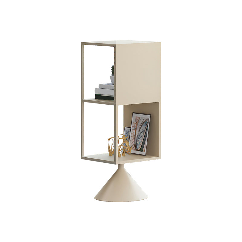 Glam Metal Shelf Bookcase Open Back Book Shelf for Home Office