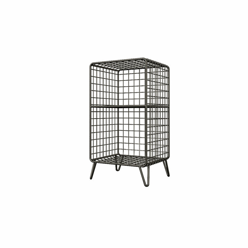 Glam Shelf Bookcase Metal Closed Back Book Shelf for Home Office