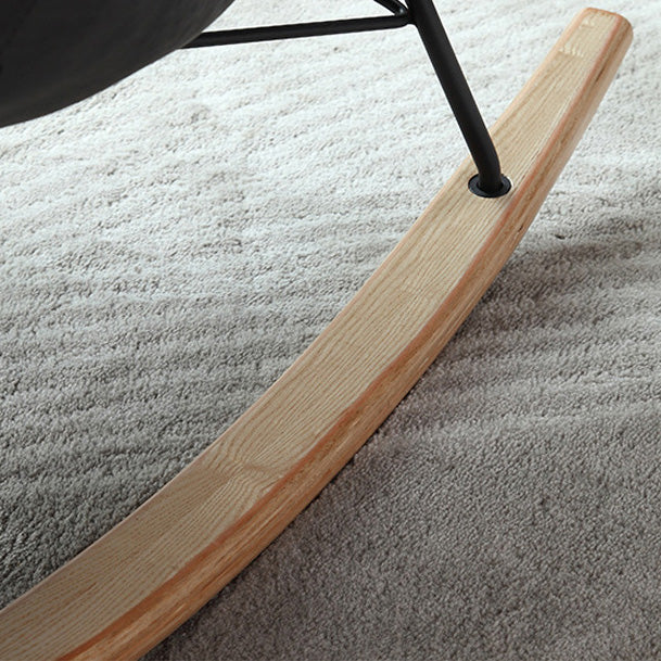 Modern Style Single Rocking Chair Indoor Sofa Rocking Chair with Cushion