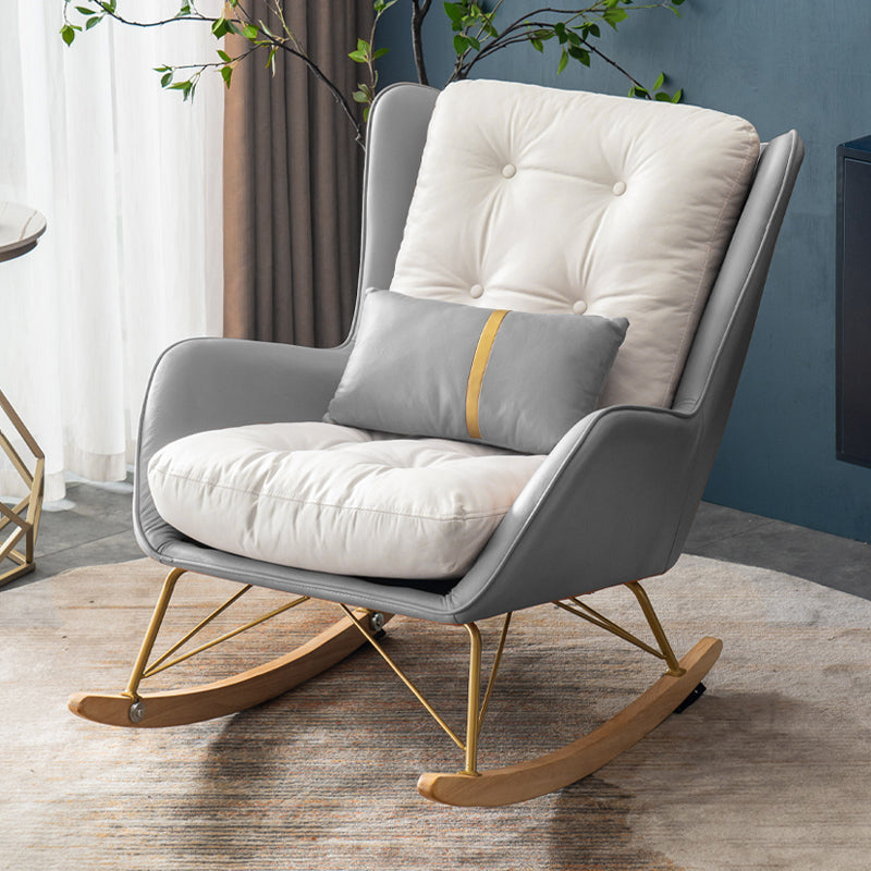 Luxury Style Lounge Lazy Sofa Chair Leisure Modern Rocking Chair