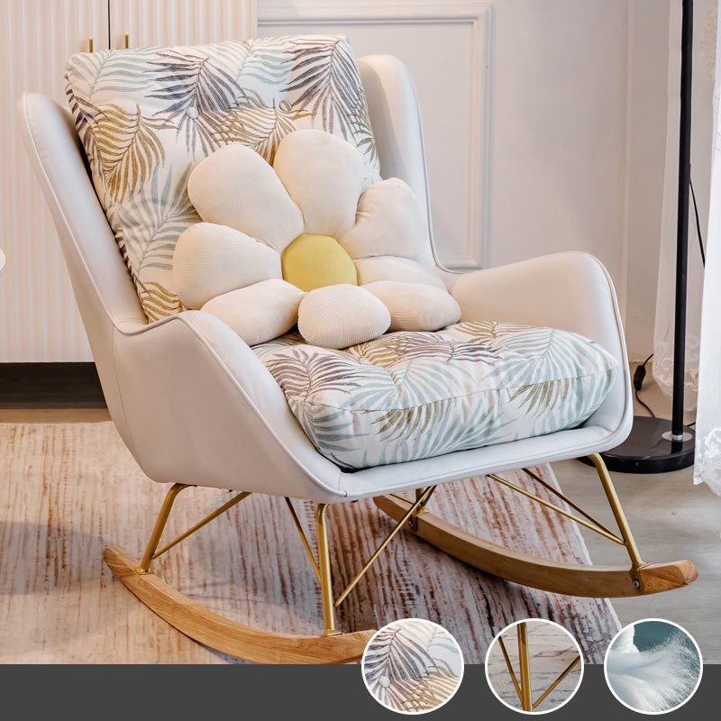 Modern Style Chaise Lounge Lazy Sofa Chair Leisure Rocking Chair for Living Room