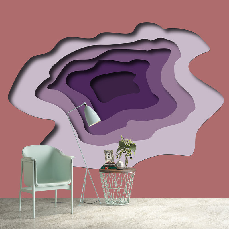 Environment Friendly Abstract Style Mural Wallpaper Illustration Indoor Wall Mural