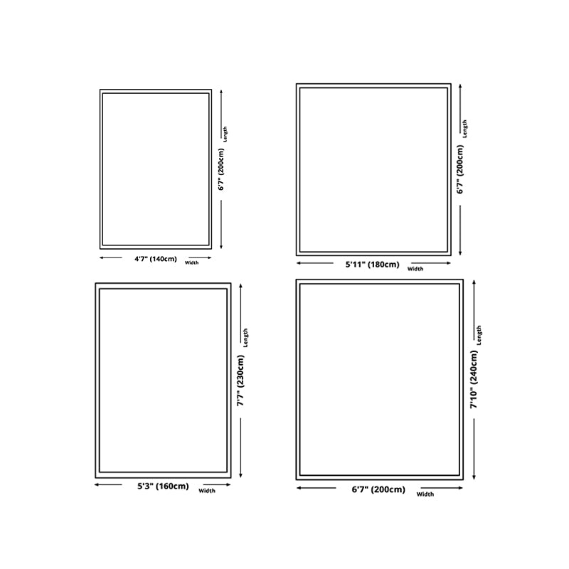 Orange Modern Carpet Polyester Color Lump Carpet Washable Rug for Living Room