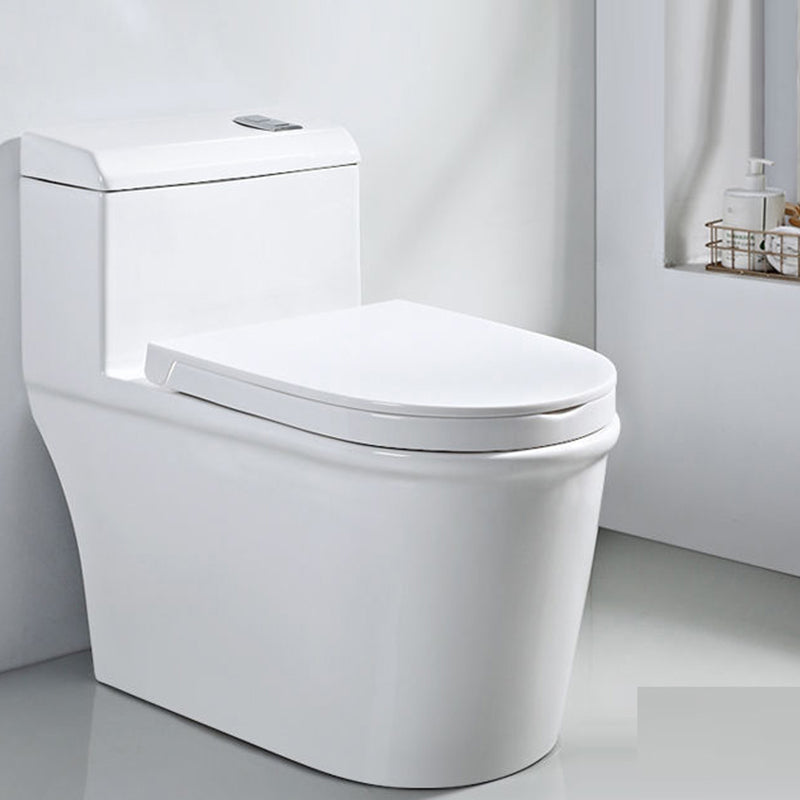 Modern White Ceramic Flush Toilet Floor Mount Urine Toilet for Washroom
