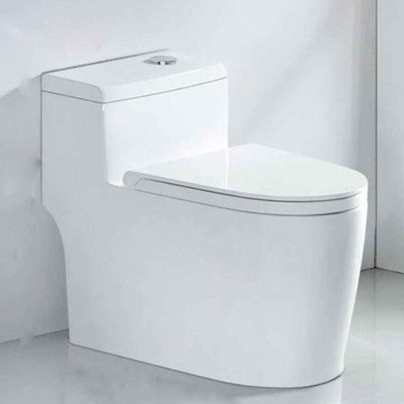 Modern White Ceramic Flush Toilet Floor Mount Urine Toilet for Washroom