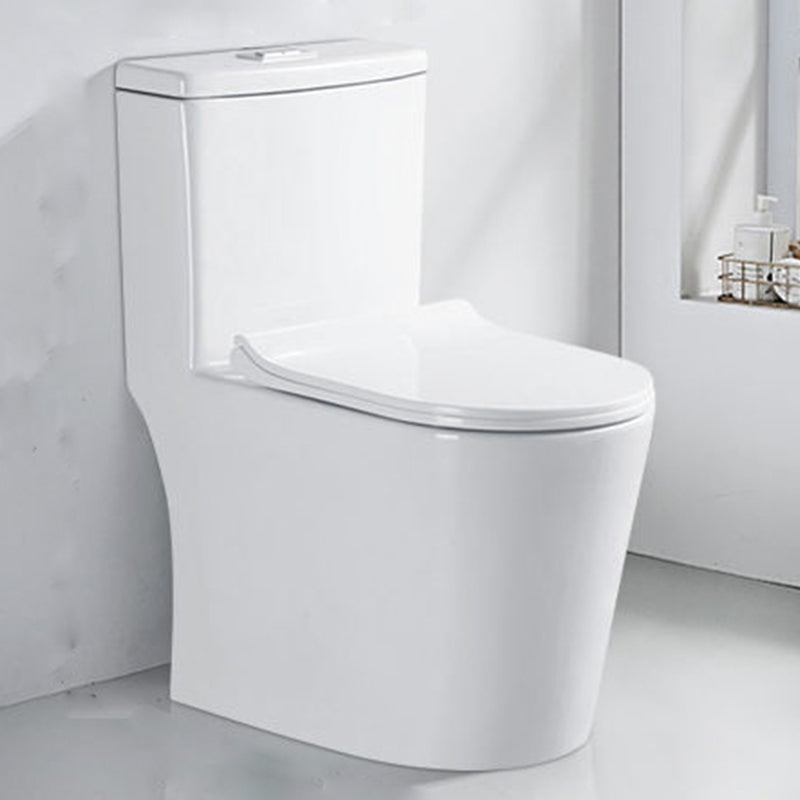 Modern White Ceramic Flush Toilet Floor Mount Urine Toilet for Washroom