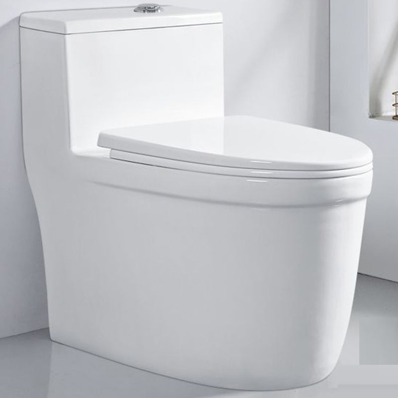 Modern White Ceramic Flush Toilet Floor Mount Urine Toilet for Washroom