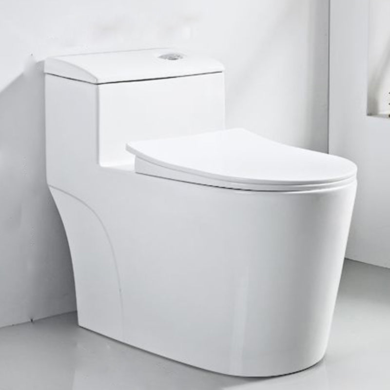 Modern White Ceramic Flush Toilet Floor Mount Urine Toilet for Washroom
