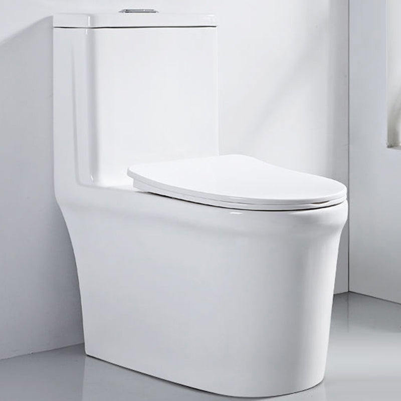 Modern White Ceramic Flush Toilet Floor Mount Urine Toilet for Washroom