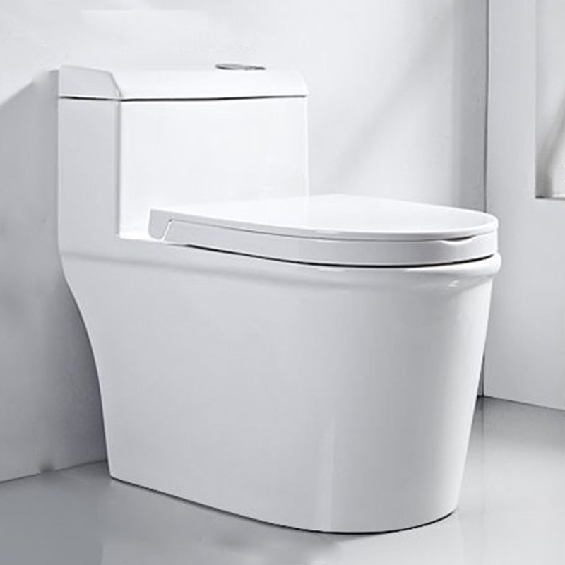 Modern White Ceramic Flush Toilet Floor Mount Urine Toilet for Washroom