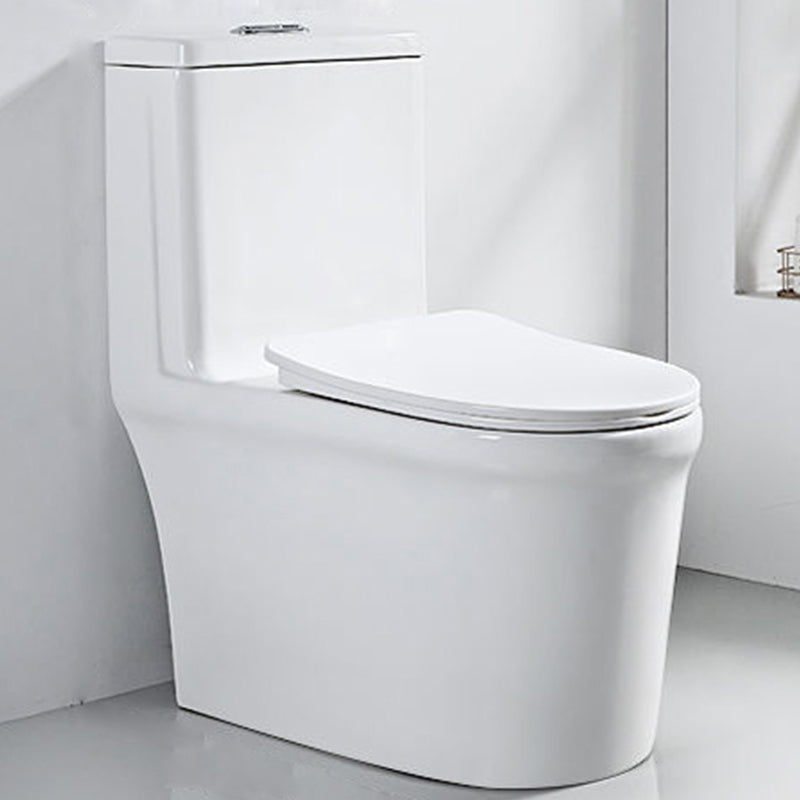 Modern White Ceramic Flush Toilet Floor Mount Urine Toilet for Washroom