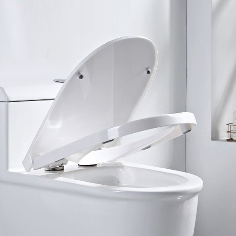 Modern White Ceramic Flush Toilet Floor Mount Urine Toilet for Washroom
