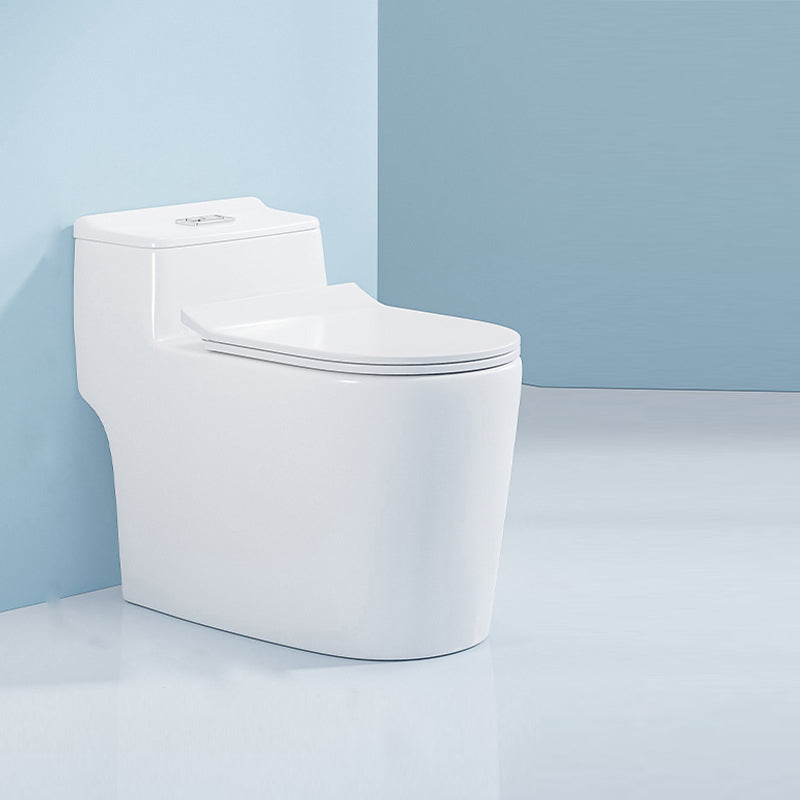 Modern White Ceramic Flush Toilet Floor Mounted Urine Toilet for Washroom