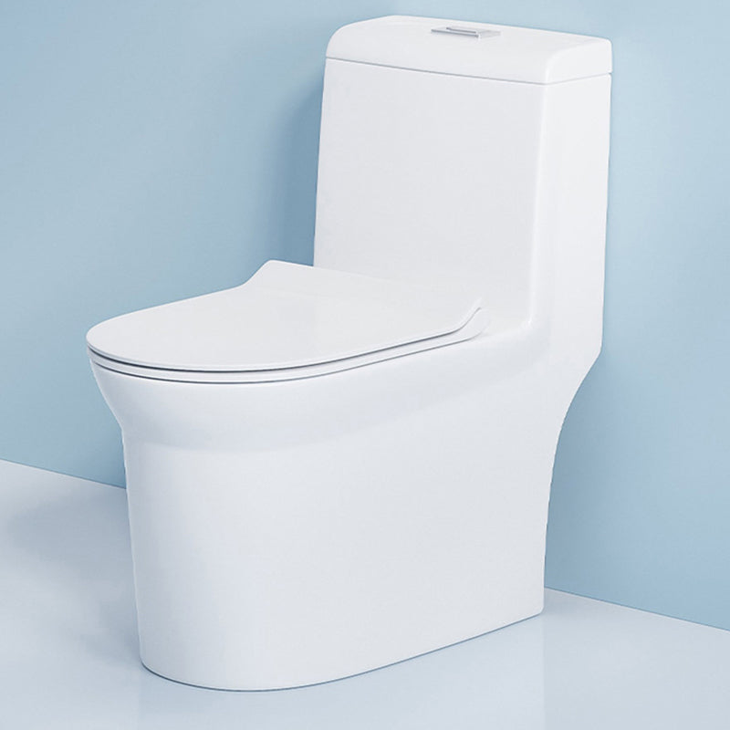 Modern White Ceramic Flush Toilet Floor Mounted Urine Toilet for Washroom