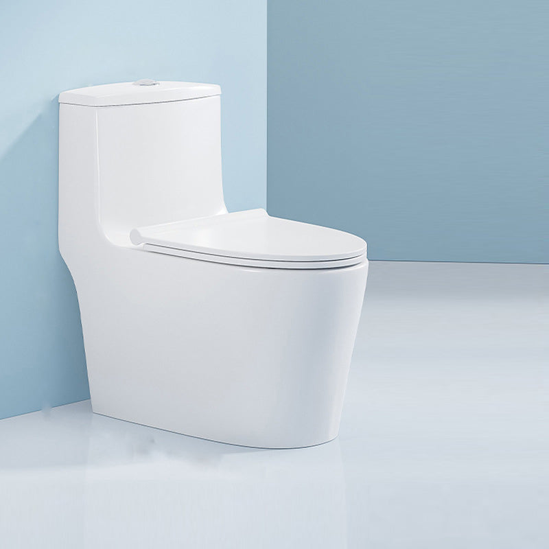 Modern White Ceramic Flush Toilet Floor Mounted Urine Toilet for Washroom