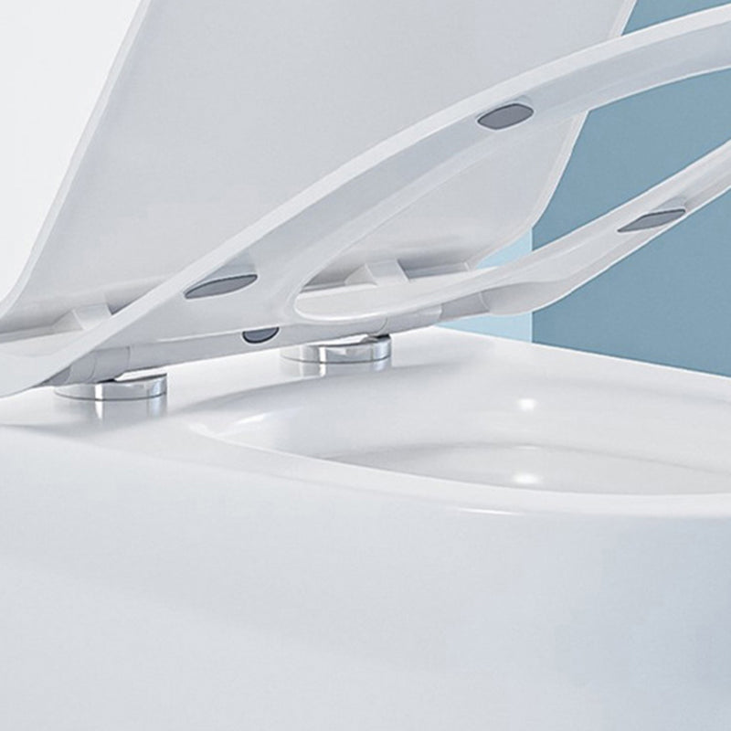 Modern White Ceramic Flush Toilet Floor Mounted Urine Toilet for Washroom