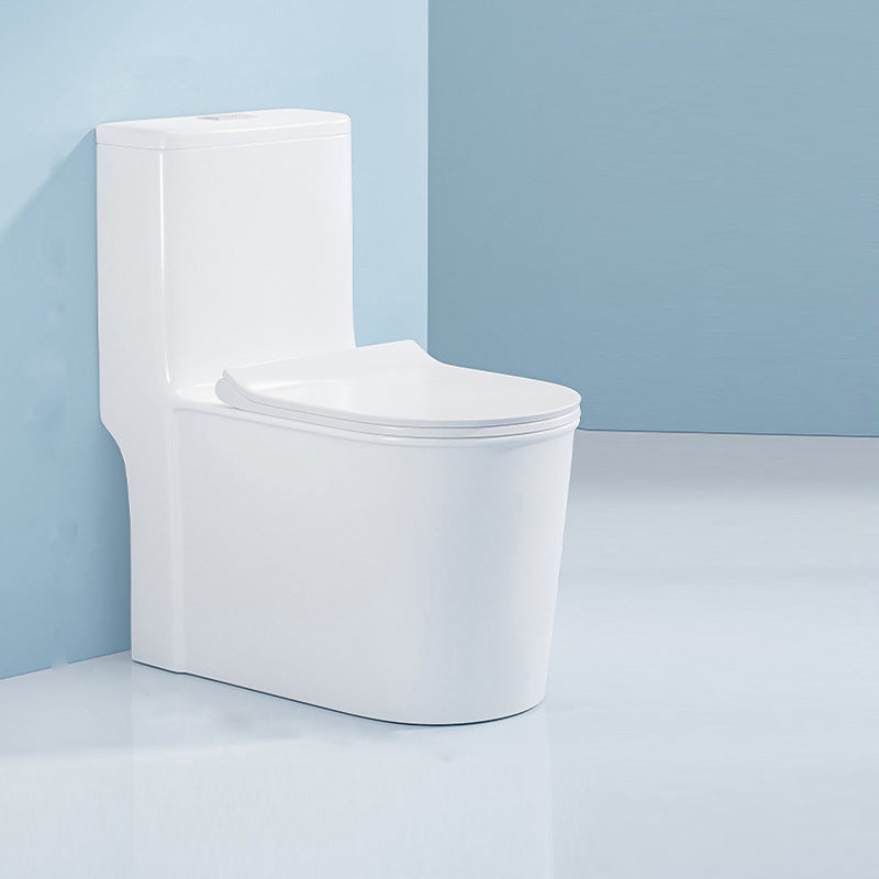 Modern White Ceramic Flush Toilet Floor Mounted Urine Toilet for Washroom