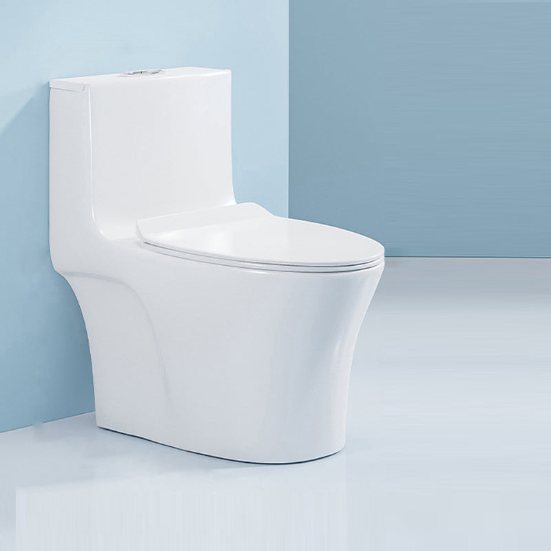 Modern White Ceramic Flush Toilet Floor Mounted Urine Toilet for Washroom