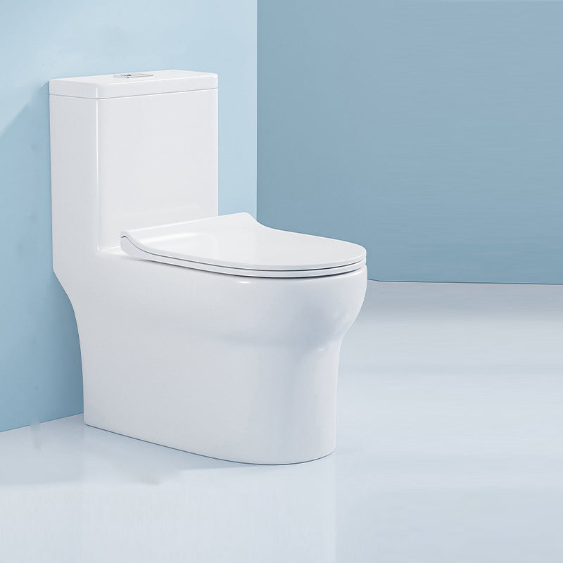 Modern White Ceramic Flush Toilet Floor Mounted Urine Toilet for Washroom