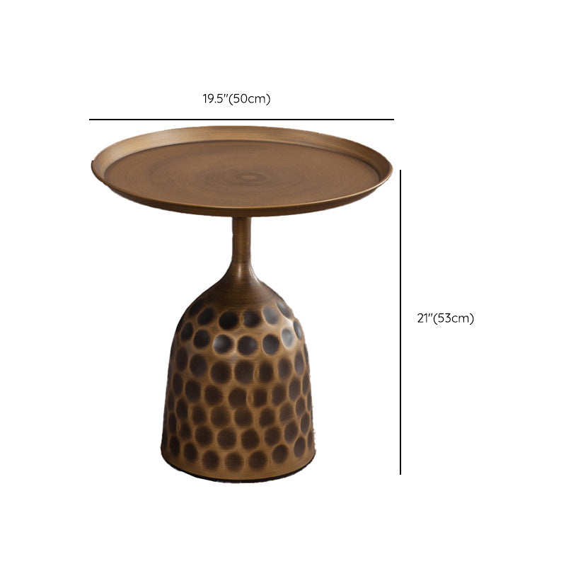 Pedestal Coffee Table Contemporary Solid Wood Coffee Cocktail Table