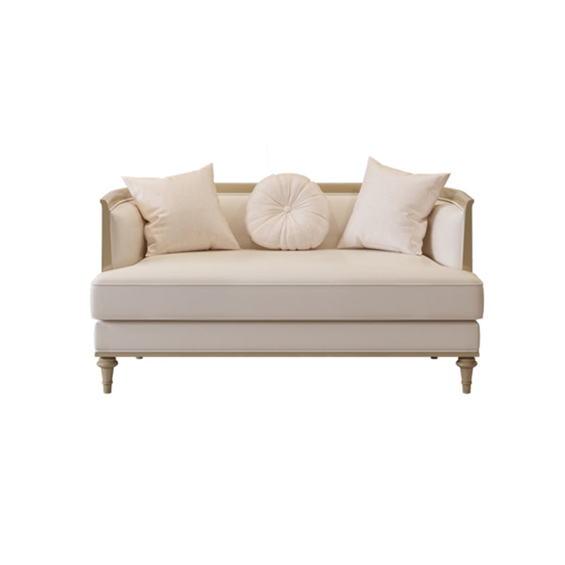 Mid Century Modern Arm Loveseat Standard Sofa for Living Room