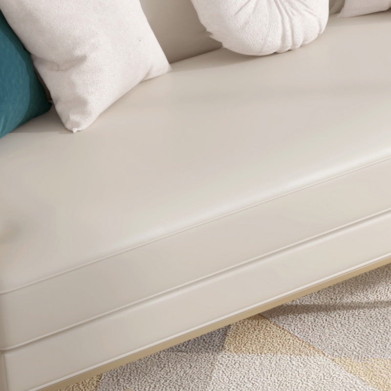 Mid Century Modern Arm Loveseat Standard Sofa for Living Room