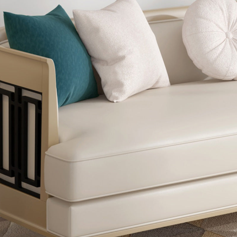 Mid Century Modern Arm Loveseat Standard Sofa for Living Room