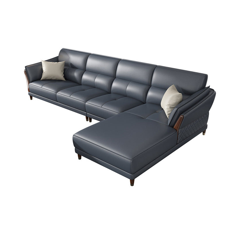 Contemporary Sectional Sofa Pillow Top Arm Sofa for Living Room