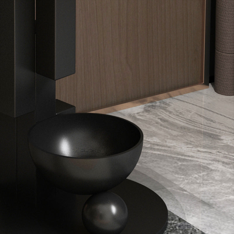 Contemporary Metal Corner Table Pedestal Round Living Room Sofa Side Accent Table